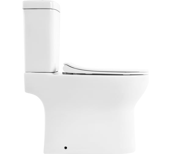 Чаша безободкового унитаза BelBagno STEAM P-trap BB130CPR
