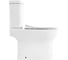 Чаша безободкового унитаза BelBagno STEAM P-trap BB130CPR 3