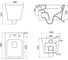 Чаша подвесного унитаза BelBagno REGINA P-trap BB104CH 10
