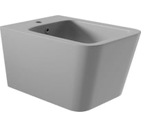 Биде подвесное AQUEDUTO AQD MACIO 525*370, серый матовый MAC0330