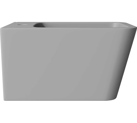 Биде подвесное AQUEDUTO AQD MACIO 525*370, серый матовый MAC0330