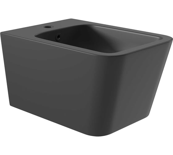 Биде подвесное AQUEDUTO AQD MACIO 525*370, черный матовый MAC0340 1