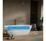 Ванна из искусственного камня ABBER Stein белая матовая AS9632 5