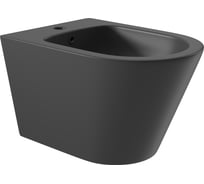 Подвесное биде AQUEDUTO AQD CONE 525х365, черный матовый CON0340