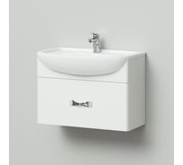 Подвесная тумба с раковиной ИТАНА Анкона 75 750х440х520 55785