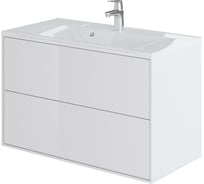 Подвесная тумба с раковиной ИТАНА Mia 90 898х445х580 31458