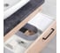 Подвесная тумба с раковиной ИТАНА Wood 70 700х500х505 55893 6