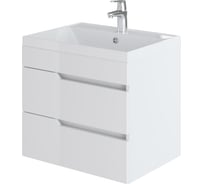 Подвесная тумба с раковиной ИТАНА Александра 60 603х451х575 36986