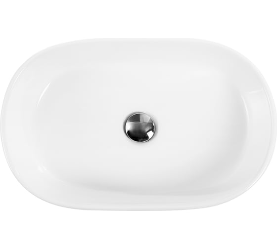 Керамическая накладная раковина BelBagno овальная BB1048