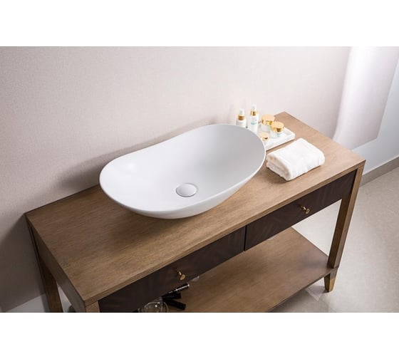 Керамическая накладная раковина BelBagno BB1404