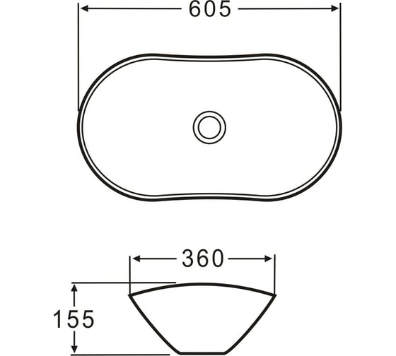 Керамическая накладная раковина BelBagno серая матовая BB1404-H311