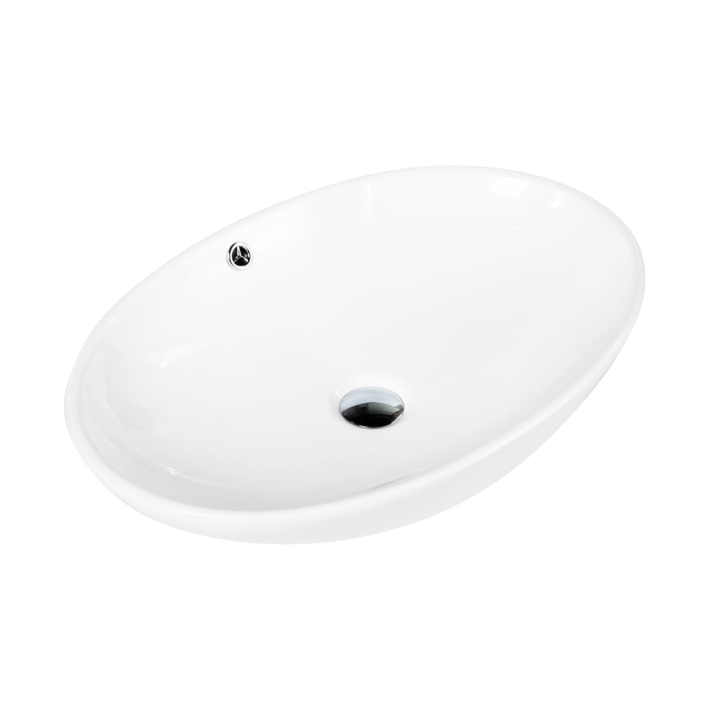 Керамическая накладная раковина BelBagno овальная BB1104 - выгодная ...