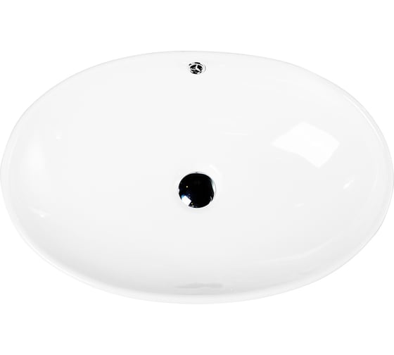 Керамическая накладная раковина BelBagno овальная BB1104