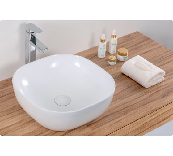Керамическая накладная раковина BelBagno BB1301