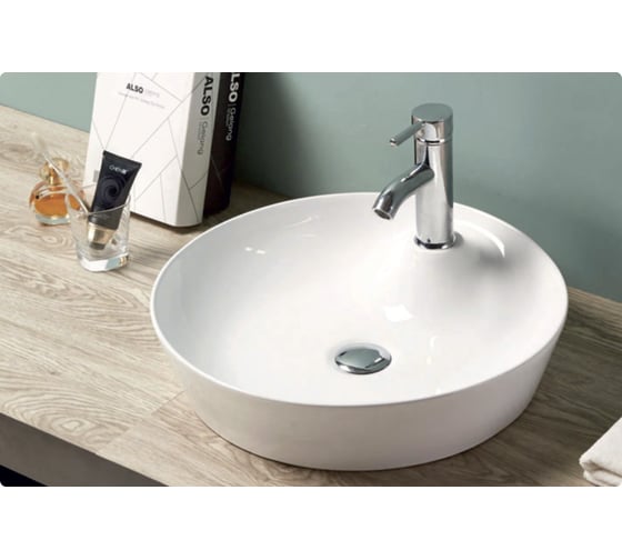 Керамическая накладная раковина BelBagno BB1306
