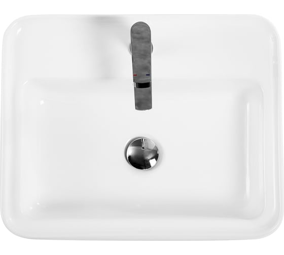 Керамическая накладная раковина BelBagno прямоугольная BB1367