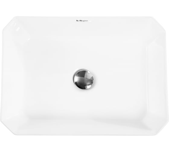 Керамическая накладная раковина BelBagno BB1386