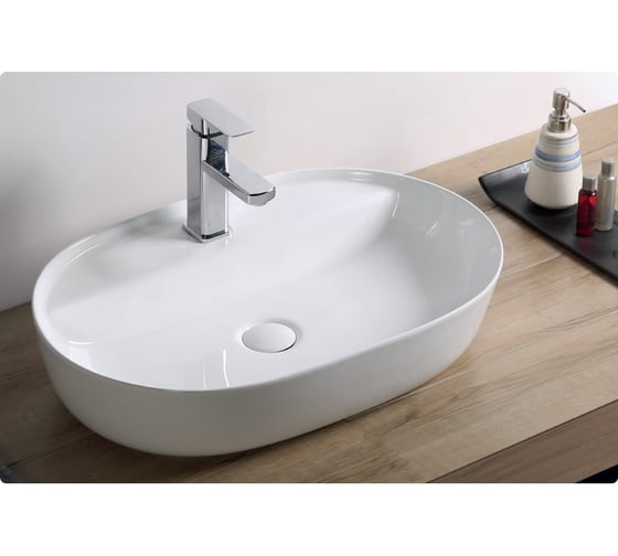 Керамическая накладная раковина BelBagno BB1346