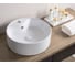 Керамическая накладная раковина BelBagno круглая BB1400 3