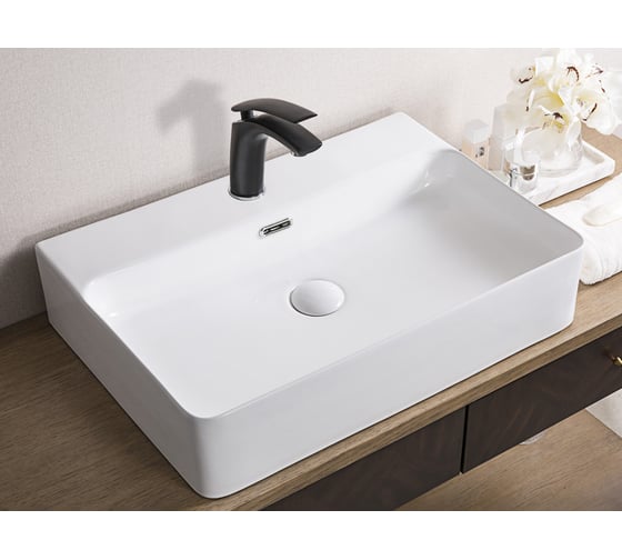 Керамическая накладная раковина BelBagno BB1338
