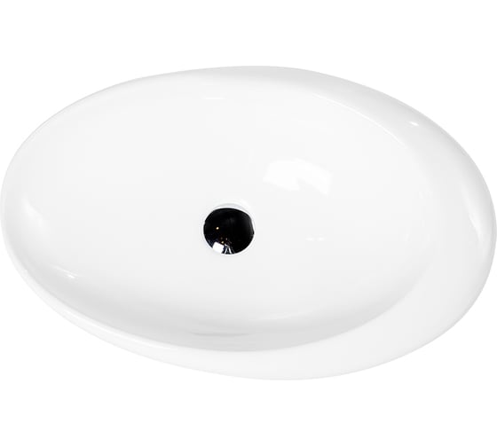 Керамическая накладная раковина BelBagno овальная BB1396