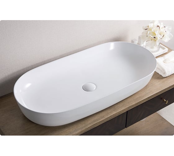 Керамическая накладная раковина BelBagno BB1349