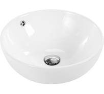 Керамическая накладная раковина BelBagno круглая BB1077