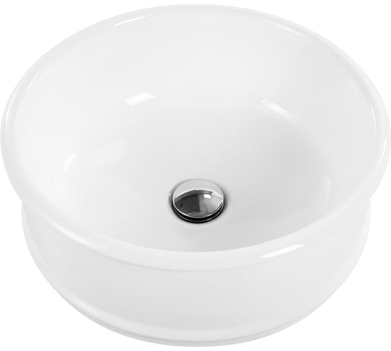 Керамическая накладная раковина BelBagno круглая BB1383
