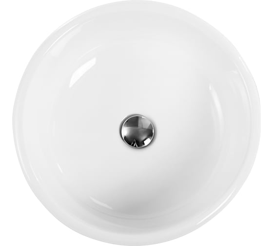 Керамическая накладная раковина BelBagno круглая BB1383