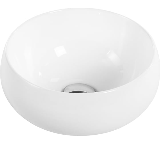 Керамическая накладная раковина BelBagno круглая BB1114 1