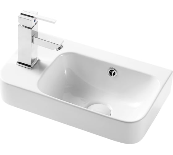Подвесная раковина WeltWasser WW AISBACH 5117 L 450х260х155 10000003970 1