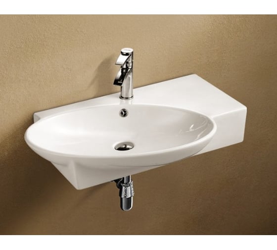 Подвесная раковина WeltWasser WW AISBACH 5093R 760х490х140 10000003879
