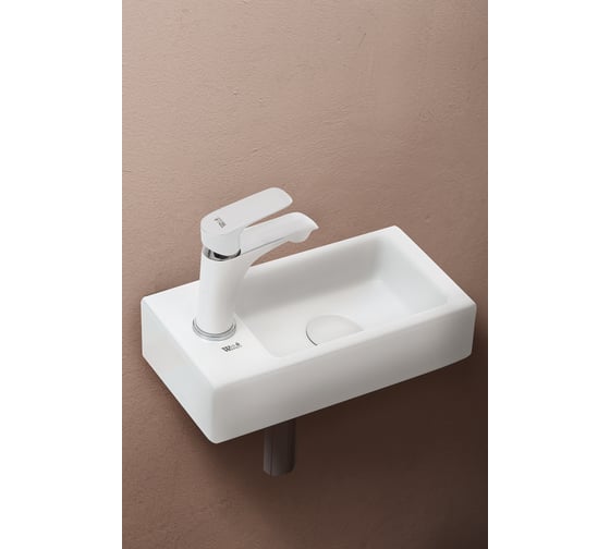 Подвесная раковина WeltWasser WW AISBACH 5092 MW L 370х185х90 10000004646