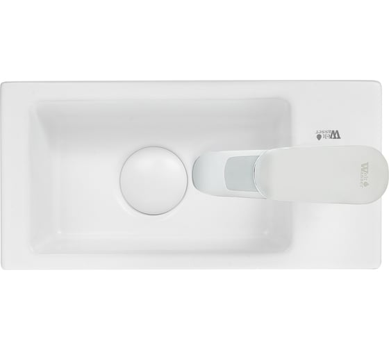Подвесная раковина WeltWasser WW AISBACH 5092 MW R 370х185х90 10000004645