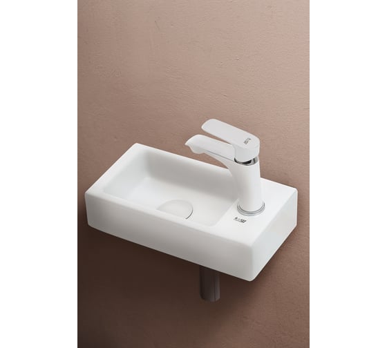 Подвесная раковина WeltWasser WW AISBACH 5092 MW R 370х185х90 10000004645