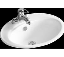 Врезная раковина WeltWasser WW DEILBACH 6002 550х470х200 10000003888