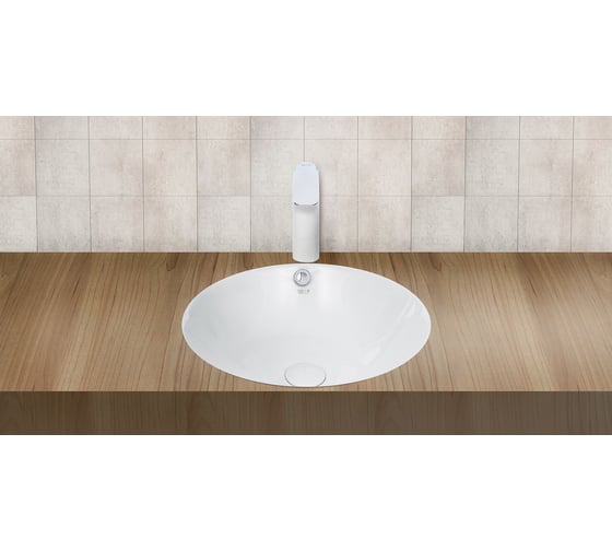 Врезная раковина WeltWasser WW DEILBACH 6028 430х430х165 10000004602