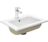Врезная раковина WeltWasser WW DEILBACH 6037 420х420х170 10000004607 1