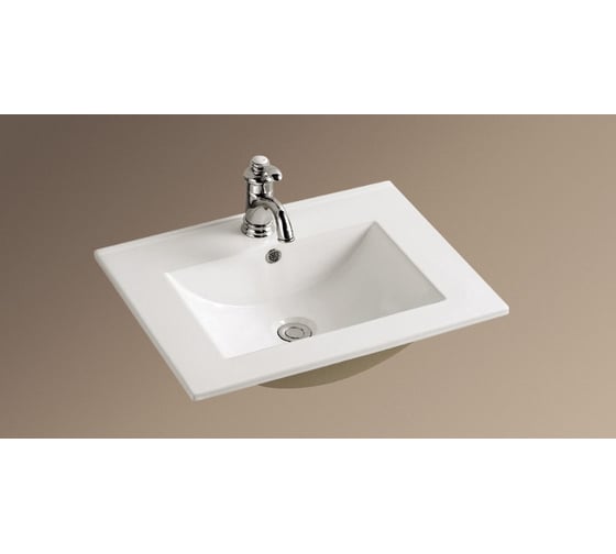 Врезная раковина WeltWasser WW DEILBACH 7506- 80 810х470х180 10000003902 1