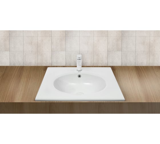 Врезная раковина WeltWasser WW DEILBACH 7507- 60 610х470х190 10000005587