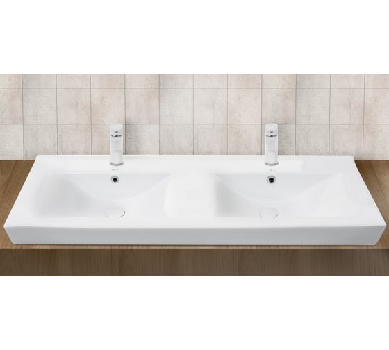 Врезная раковина WeltWasser WW DEILBACH 7508-120 1210х460х160 10000005578