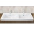 Врезная раковина WeltWasser WW DEILBACH 7508-120 1210х460х160 10000005578 3