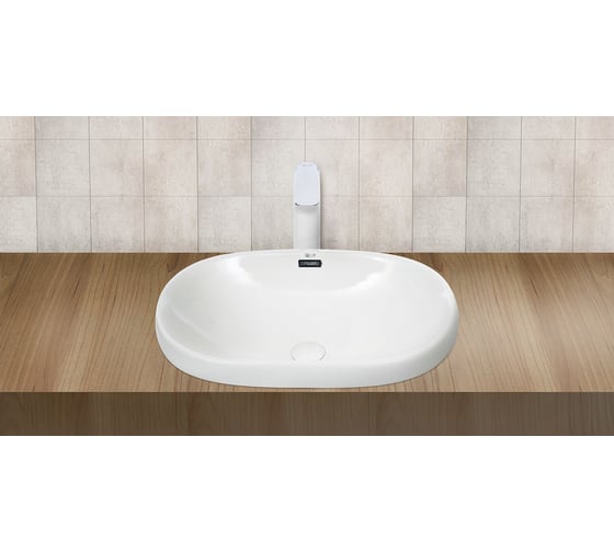 Врезная раковина WeltWasser WW DEILBACH 6039 605х405х180 10000004608
