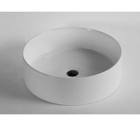 Раковина накладная Milleau Glace (белый глянец) MU7044G-GW
