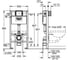 Инсталляция для подвесного унитаза GROHE Rapid SL 1.0 м 38525001 2