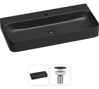 Подвесная или накладная раковина для ванной комнаты Wellsee Clermont в наборе 2 в 1 302616000