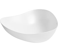 Накладная раковина для ванной комнаты Wellsee Nexus Flex, ширина умывальника 50 см, цвет глянцевый белый 323402000