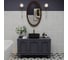 Накладная раковина для ванной комнаты Wellsee Preen, ширина умывальника 40 см, цвет матовый черный 329708000 8