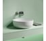 Раковина накладная круглая Ceramicanova Taycan диаметр 375 мм, высота 140 мм, белая CN12003 3