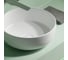 Раковина накладная круглая Ceramicanova Taycan диаметр 375 мм, высота 140 мм, белая CN12003 7